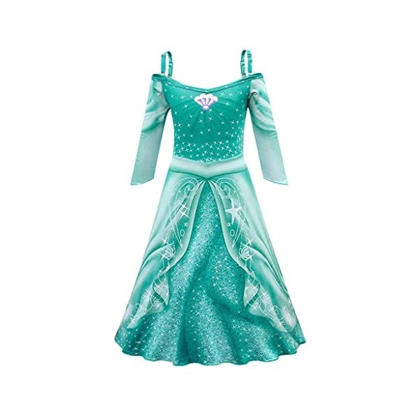 Lito Angels Deguisement Costume Robe De Sirene Princesse Ariel Pour