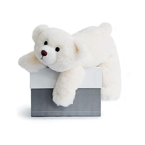 Histoire Dours Ours En Peluche Doudou Ours Polaire Cm Blan