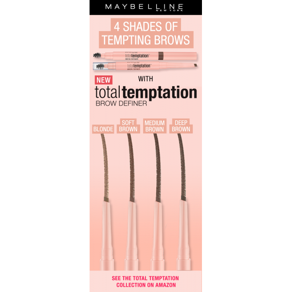 130 Profondo Marrone - Brow Matita Totale Tentazione Maybelline New York Gemey Maybelline 4,99 €