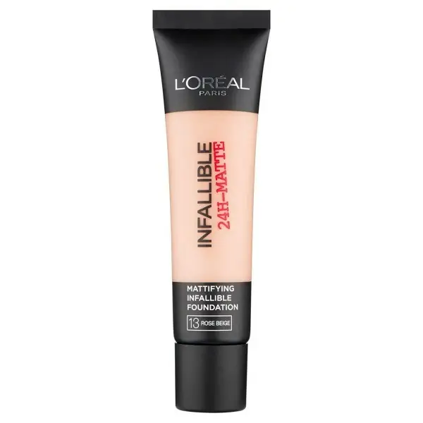 13 Rose Beige - Fond de Teint Matifiant Infaillible 24H de L'Oréal Paris L'Oréal 6,89 €