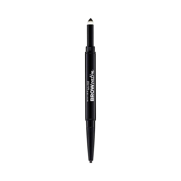 Negro-Marrón - Lápiz de Cejas, Cejas Raso Dúo de la Combinación de Lápiz + Polvo Abrumadora de Gemey Maybelline Gemey