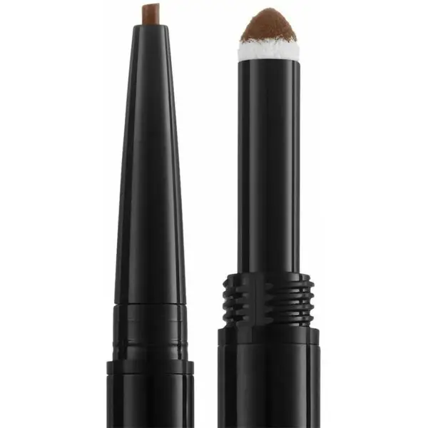 copy of Negro-Marrón - Lápiz de Cejas, Cejas Raso Dúo de la Combinación de Lápiz + Polvo Abrumadora de Gemey Maybelline
