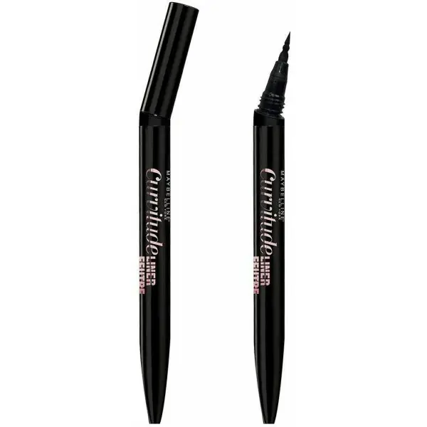 Nero - Eyeliner Sentito Curvitude Ultra Fine del Gemey Maybelline Maybelline 6,49 €