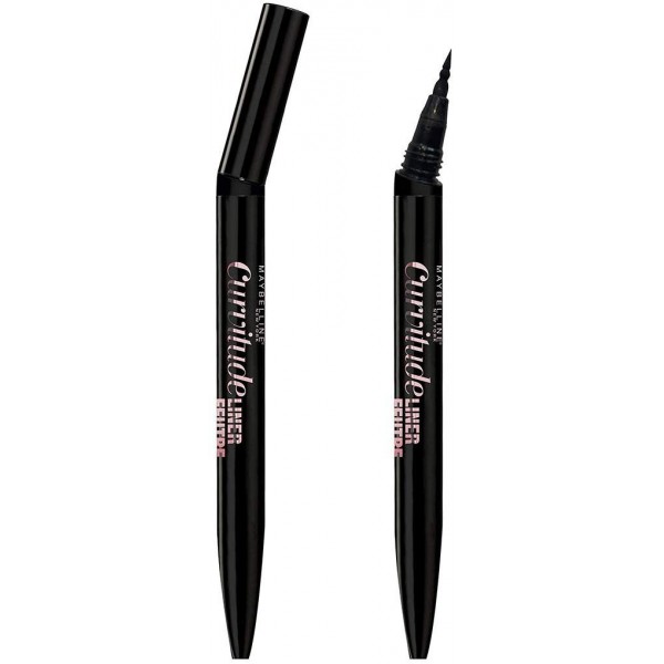 Schwarz - Eyeliner Filzstift Curvitude ultradünne presse / pressemitteilungen Maybelline Maybelline 6,49 €