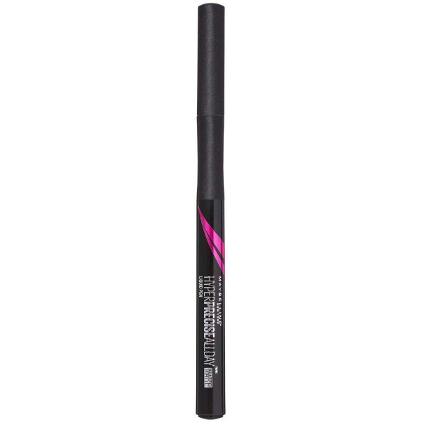 Noir matte - eyeliner feutre hyper precise allday ( tenue 24h ) de gemey maybelline