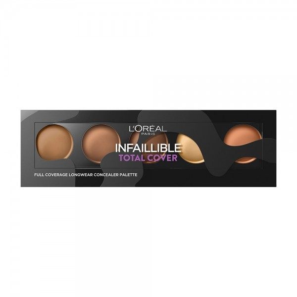 02 Medium to Dark - Palette Corrector / Concealer Infallible TOTAL COVER of l'oréal Paris, L'oréal 8,99 €