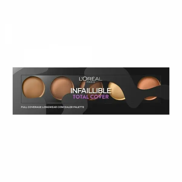 02 Medium to Dark - Palette Corrector / Concealer Infallible TOTAL COVER of l'oréal Paris, L'oréal 8,99 €
