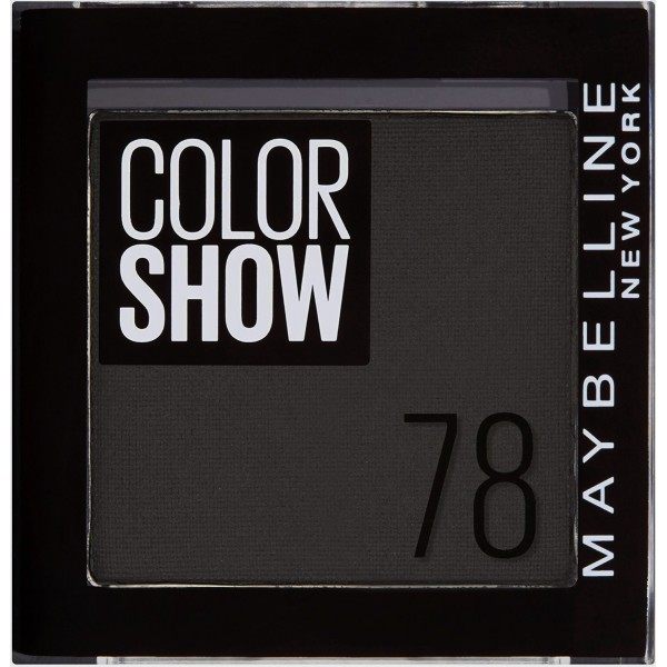78 Black Velvet - Ombre à Paupières ColorShow de Maybelline New York Maybelline 1,50&nbsp;€