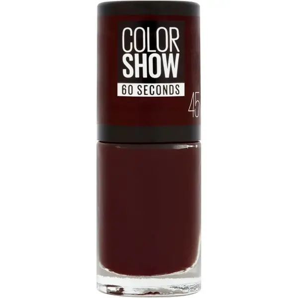 45 Cherry on the Cake - Vernis à Ongles Colorshow 60 Seconds de Gemey-Maybelline Maybelline 3,00&nbsp;€