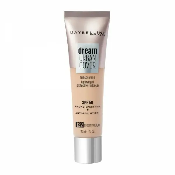 122 Creamy Beige - Perfecteur de Teint High Protection Dream Urban Cover, Maybelline New-York Maybelline 7,99 €