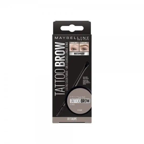 01 Taupe - Cera Sopracciglia-Occhi di Studio Tattoo Brow Pomade de Gemey Maybelline Maybelline 5,99 €