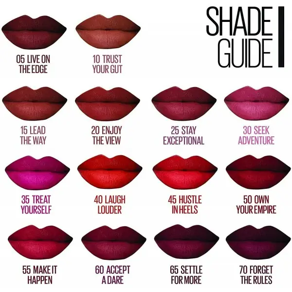 45 Drukte in Hakken en Potlood Lipstick Superstay Inkt Maybelline New York Maybelline 5,99 €