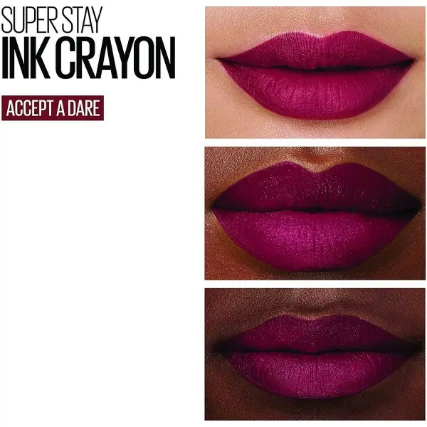 60 Accept A Dare - Crayon Rouge à Lèvres Superstay Ink de Maybelline New York Maybelline 5,00&nbsp;€