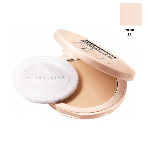 21 Nude - Fond de Teint Poudre Affinitone Unifiante Tont Sur Ton de Gemey Maybelline Maybelline 5,99 €