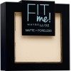 110 Porcelain Powder - tone-on-tone FIT ME ! Matte + Poreless from Maybelline New york Maybelline 6,99 €