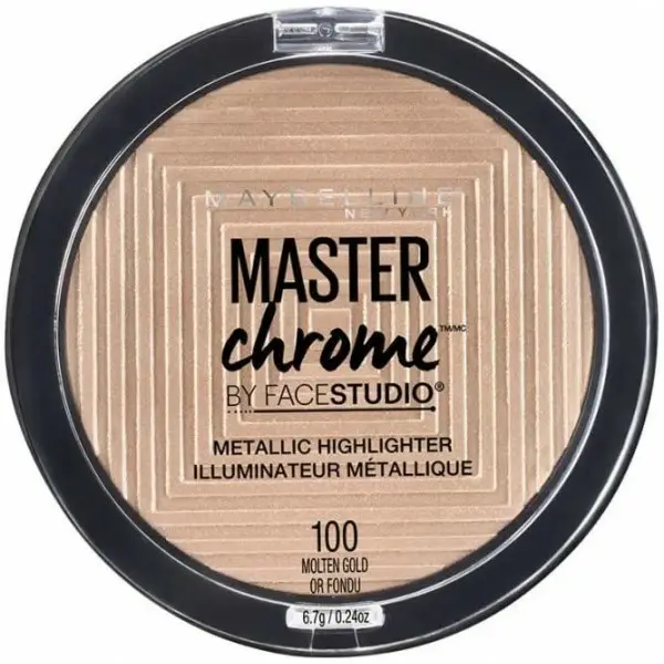 100 Fos Or - Llum Cara Estudi De Màster Chrome Metall Gemey Maybelline Maybelline 5,99 €