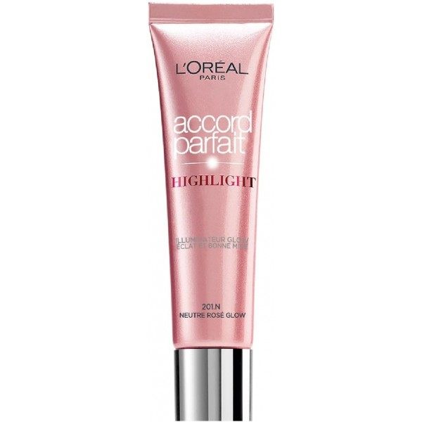 201.N Neutre Rosé Glow - Highlight Enlumineur Liquide Accord Parfait de L'Oréal Paris L'Oréal 6,99&nbsp;€