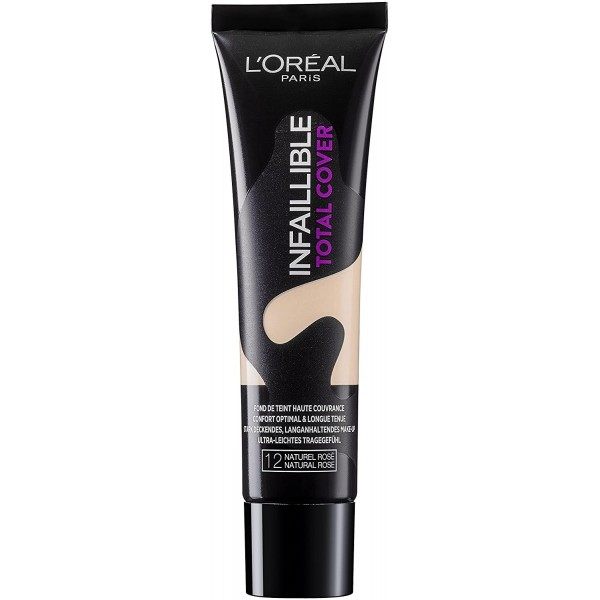 12 Natural - Pink- foundation Infallible TOTAL COVER of L'oréal Paris, L'oréal 7,99 €