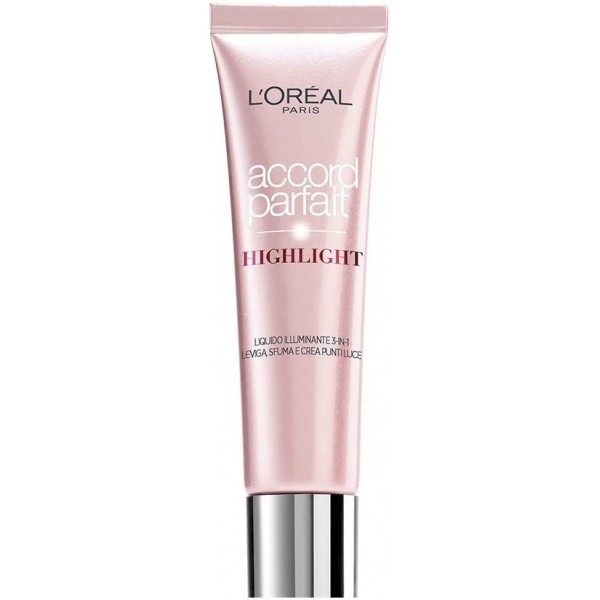 301.R Pink Glossy Glow - Highlight Illuminator Liquid Perfect Agreement of The l'oréal Paris L'oréal 6,99 €