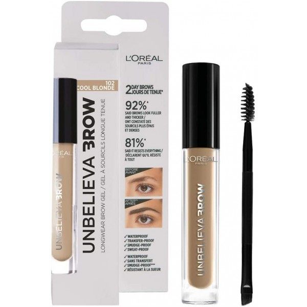 102 Fresc Rossa - Unbelievabrow Gel a les Celles, Molt resistent L'oréal París L'oréal 6,99 €