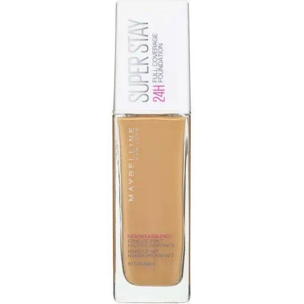 60 Karamelu - fundazioaren SuperStay 24H-tik Maybelline New York Maybelline 6,99 €