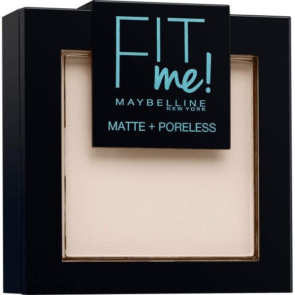 100 Ivoire Doré - Poudre ton sur ton FIT ME ! Matte + Poreless de Maybelline New york Maybelline 6,00&nbsp;€
