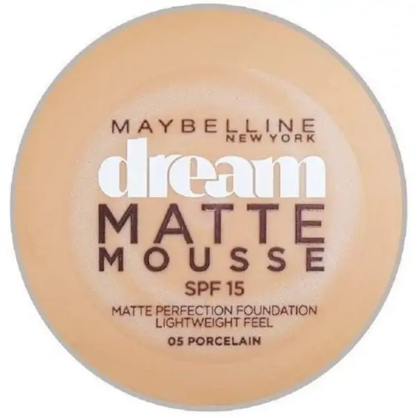 05 Porcelain - foundation Dream Matte Mousse FPS18 of Gemey Maybelline Maybelline 6,99 €