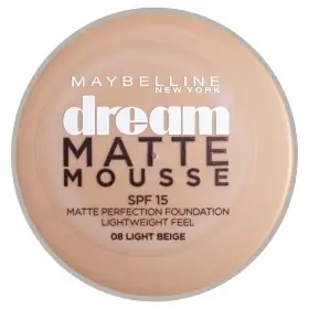 08 de Luz de color Beige de la fundación Dream Matte Mousse de FPS18 de Gemey Maybelline Maybelline 6,99 €