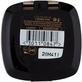 502 Kuartzoa Fumé begi - Itzal, Kolore-Aberatsa Itzala Pure-L 'oréal Paris, L' oréal 2,99 €