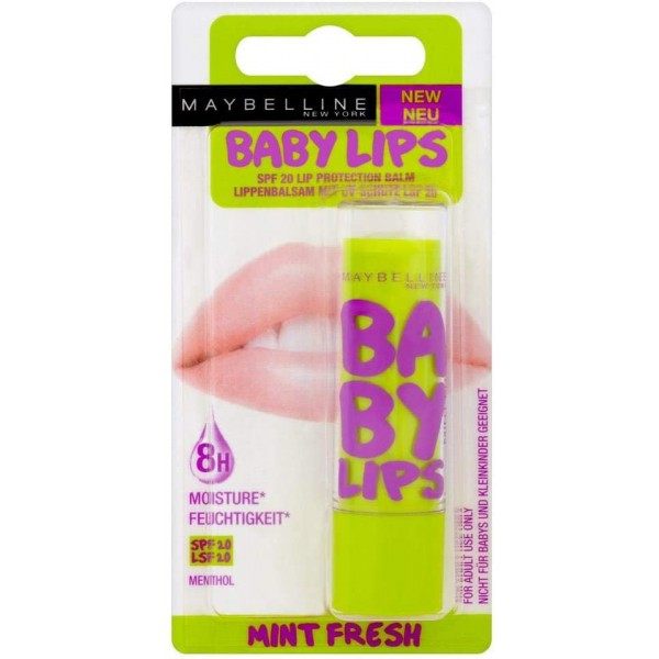 Menta Fresca - beizo Bálsamo Hidratante Bebé Beizos de Gemey Maybelline Maybelline 2,99 €