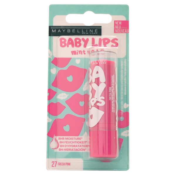 27 Fresh pink - lip Balm Moisturizer Baby Lips de Gemey Maybelline Maybelline 2,99 €