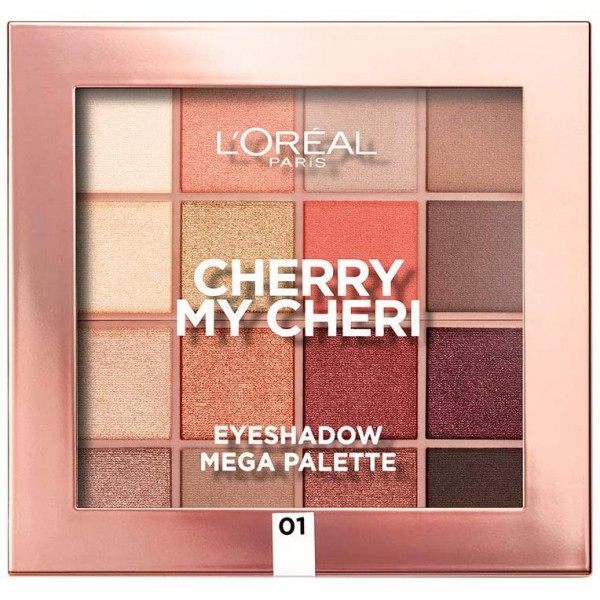 Cherry My Cheri - The L'Oréal Paris L'Oréal Mega Paleta de sombras de ollos 8,99 €