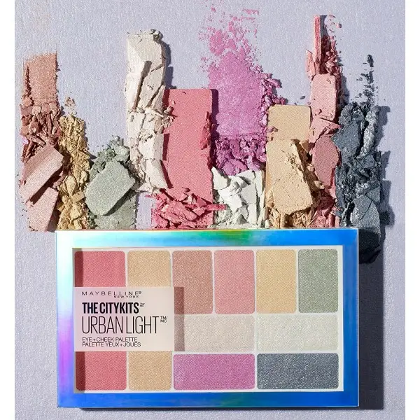 The City Kits Urban Lights - Oogschaduw + Blush Palette van Maybelline New York Maybelline 6,99 €