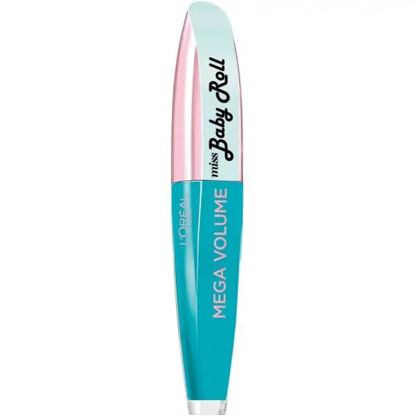 Turquoise - L'Oréal Paris L'Oréal Miss Baby Roll Mega Volume Mascara € 5.99