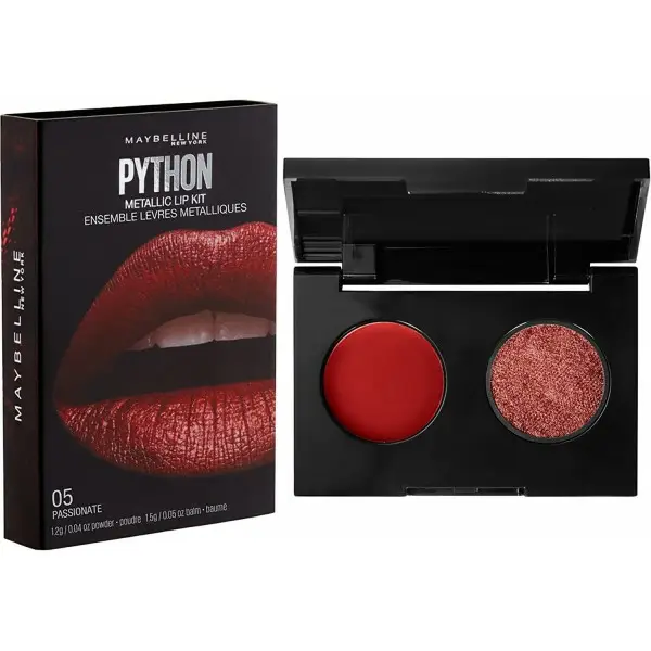 05 Passionate - Kit Lèvres Python Metallic de Gemey Maybelline Maybelline 2,00 €