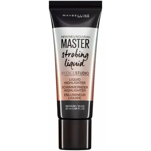 Medium / Nude - Master Strobbing Liquid Highlighter van Gemey Maybelline Maybelline 3,99 €