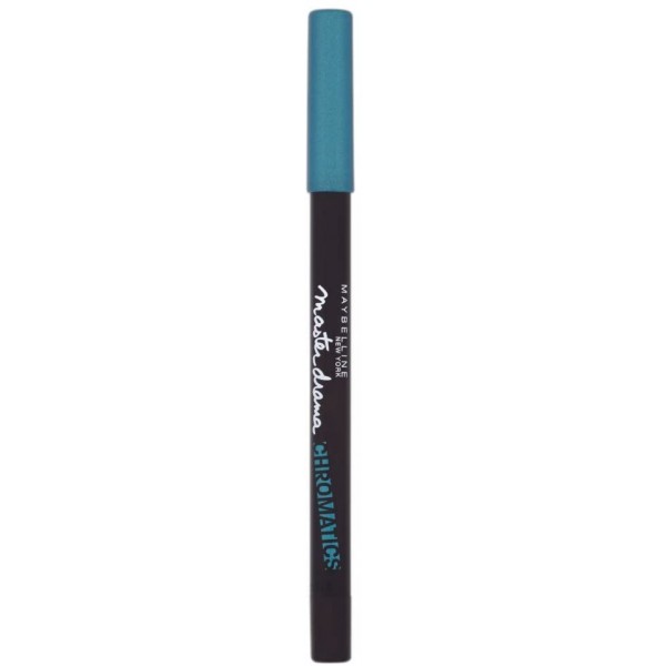 Turquoise Vibe - Eyeliner Crayon Khôl Master Drama CHROMATICS by Gemey Maybelline Maybelline 4.99 €