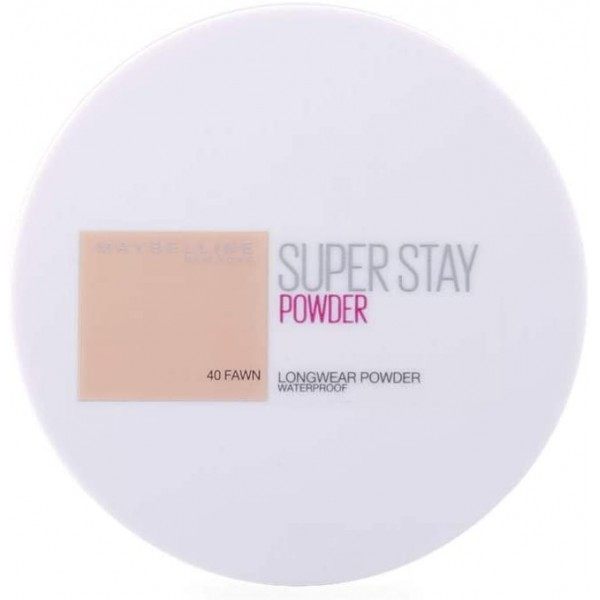 40 Fawn / Canela - Polvo compacto impermeable Superstay 24H por Gemey Maybelline Maybelline 5,99 €