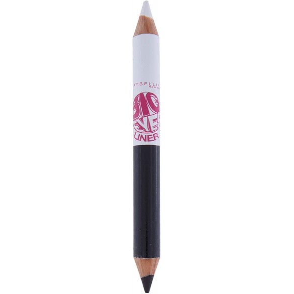 Noir et Blanc - Eyeliner Duo BIG EYES de Gemey Maybelline Maybelline 2,00 €