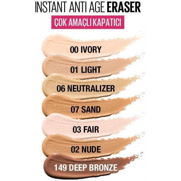 00 Ivoor - Concealer L'Instant Anti-Age L'EFFACEUR door Gemey Maybelline Maybelline 4,99 €
