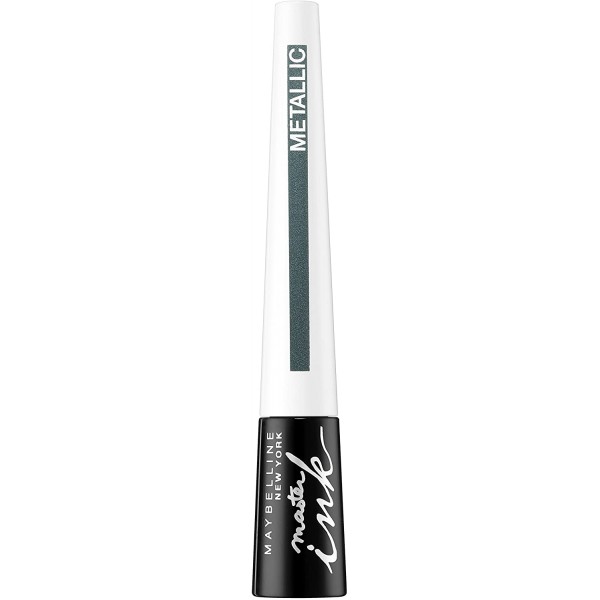 33 Glimmer Green - Blijvend Drama Metallic Liquid Ink Eyeliner Brush van Gemey Maybelline Maybelline 3,99 €