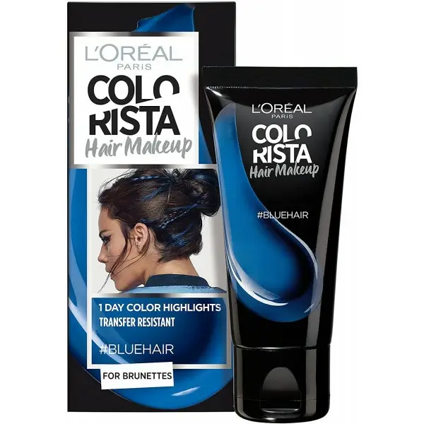 BlueHair - Coloration Éphémère Colorista Hair Makeup de L'Oréal Paris L'Oréal 1,00 €