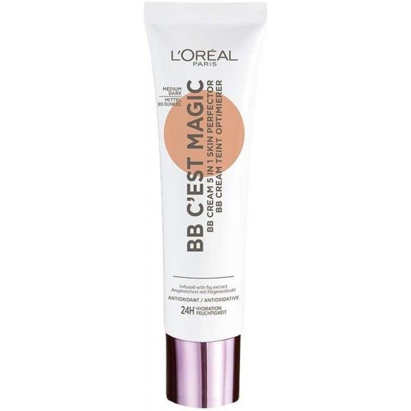 Dark Medium - BB C'est Magic BB Cream 5 en 1 Perfeccionador de complexións por L'Oréal Paris L'Oréal 6,99 €
