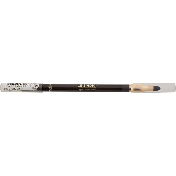 202 Mystic Grey (gris) - Eyeliner + Blender Le Smoky di Superliner L'Oréal Paris L'Oréal 3,99 €