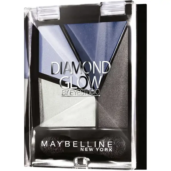 03 Blue Drama - Eye Studio Diamond Glow oogschaduwpalet van Gemey-Maybelline Maybelline € 2,99
