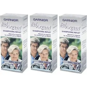 Set of 3 Bel Argent Reflection Shampoo (Dejaunise Gray or White Hair) by Garnier Garnier 14.99 €