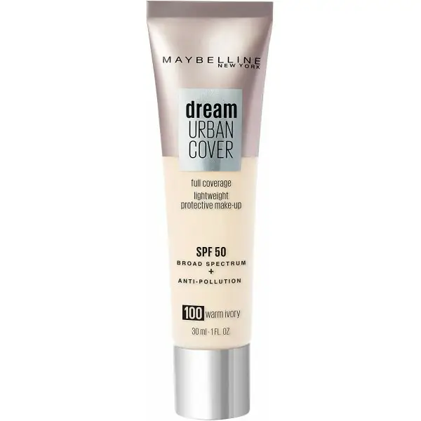 100 Warm Ivory - Perfezionatore per carnagione ad alta protezione Dream Urban Cover di Maybelline New-York Maybelline € 6,99