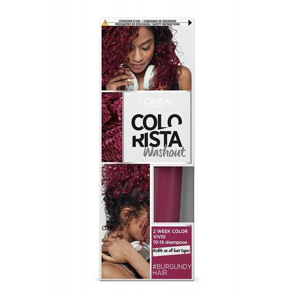 Burgundy Hair - Colorista Wash Out Coloring by L'Oréal Paris