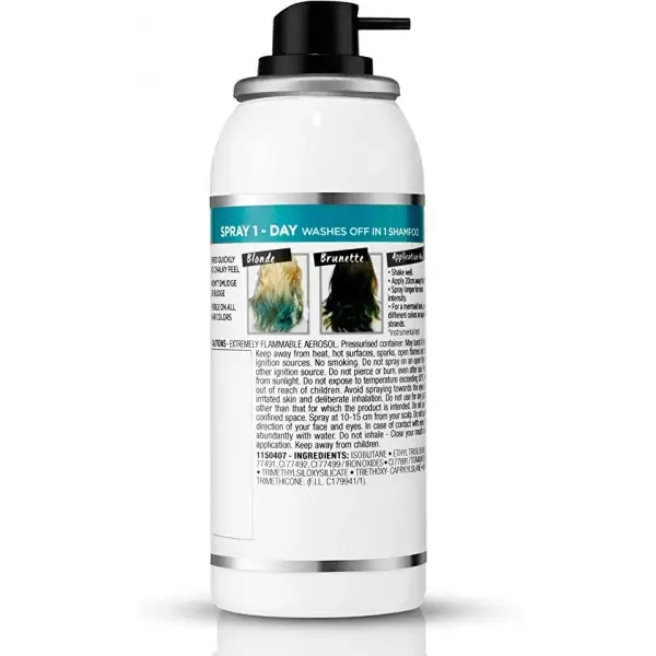 Turquoise - Temporary Hair Color Spray Colorista 1 Day Spray by L'Oréal Paris L'Oréal € 2.99