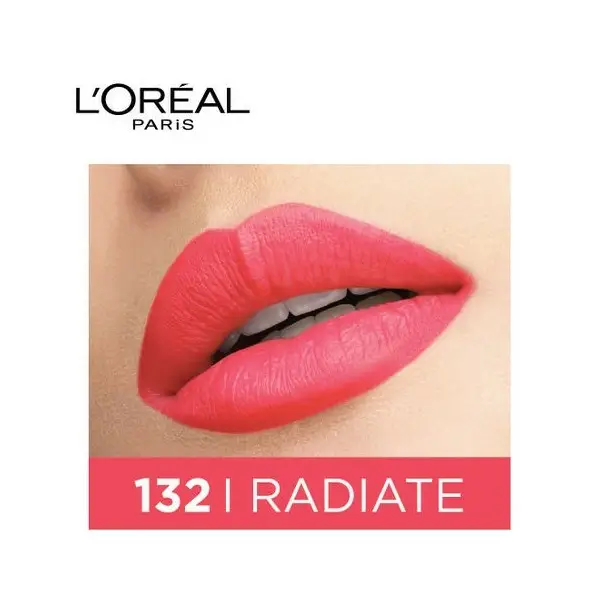 132 I Radiate - Rouge Signature Encre à Lèvres Liquide Mate de L'Oréal Paris L'Oréal 5,00 €
